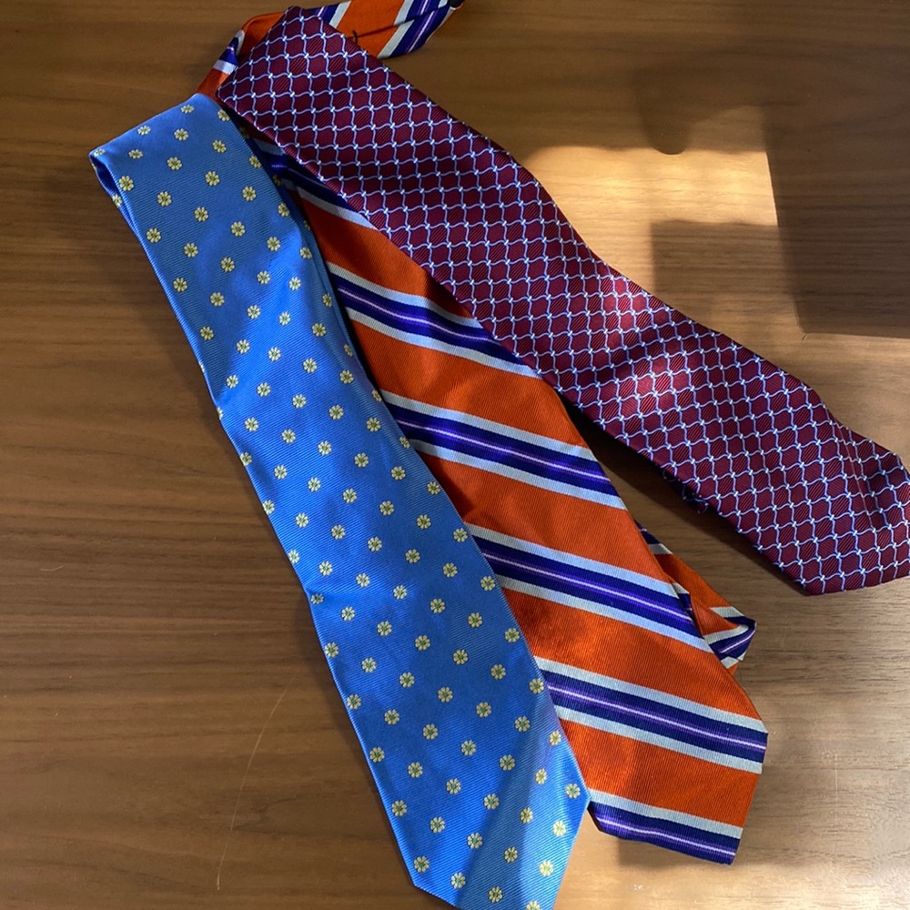 Brook Brothers Ties- set of 3